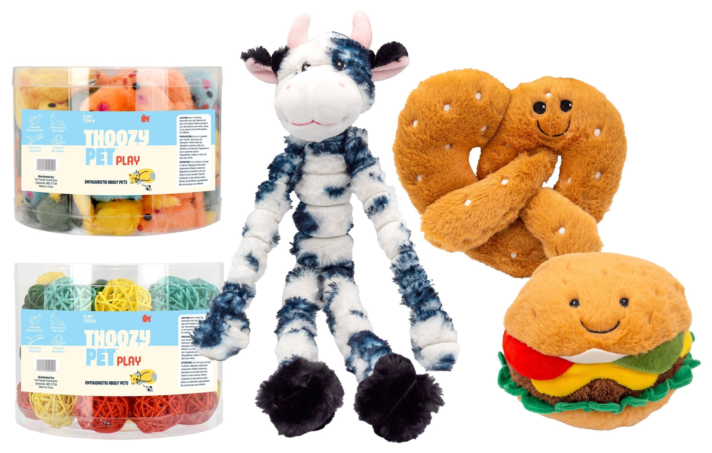 ThoozyPet Debuts Three Exclusive Toy Collections for Independent Retailers with Pet Palette Distribution