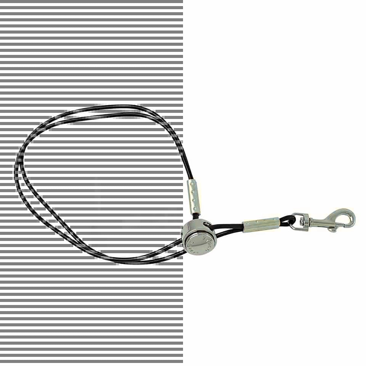 All For Groomers Black Vinyl Trach Saver Small