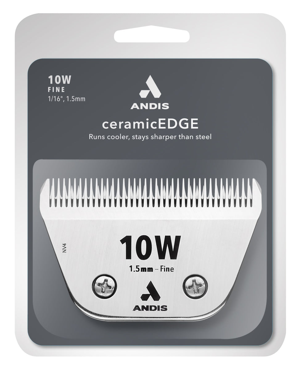 Andis 10W Fine CeramicEdge Blade Set, 1/16" - 1.5mm