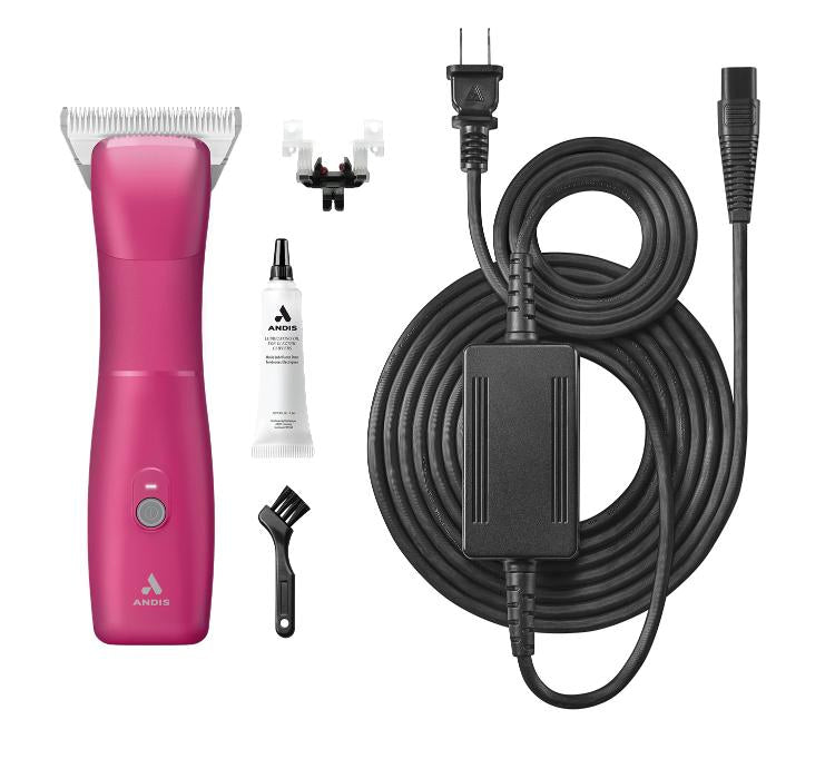 Andis RDLC-1-eMERGE Clipper w/ 30W Wide Blade - Pink