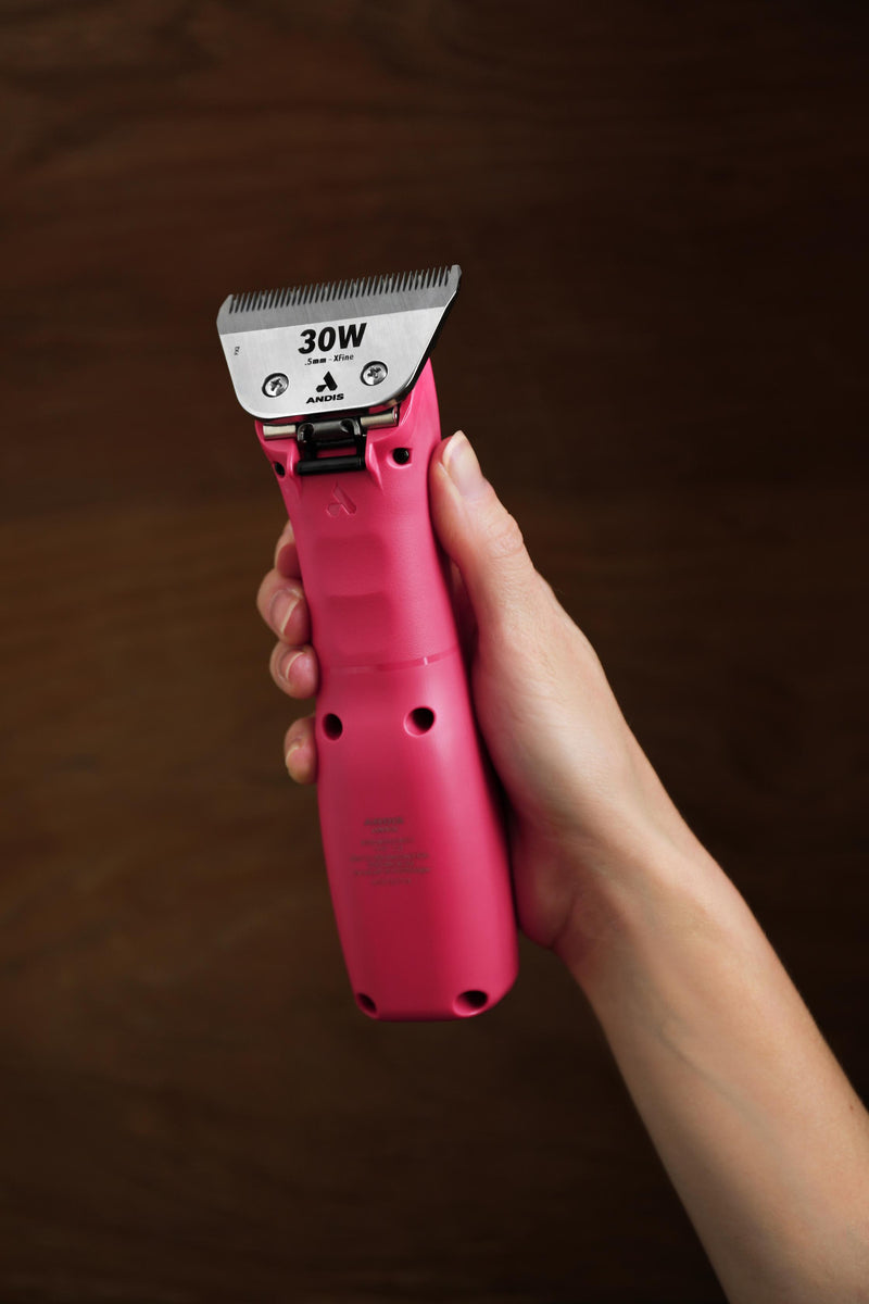 Andis RDLC-1-eMERGE Clipper w/ 30W Wide Blade - Pink