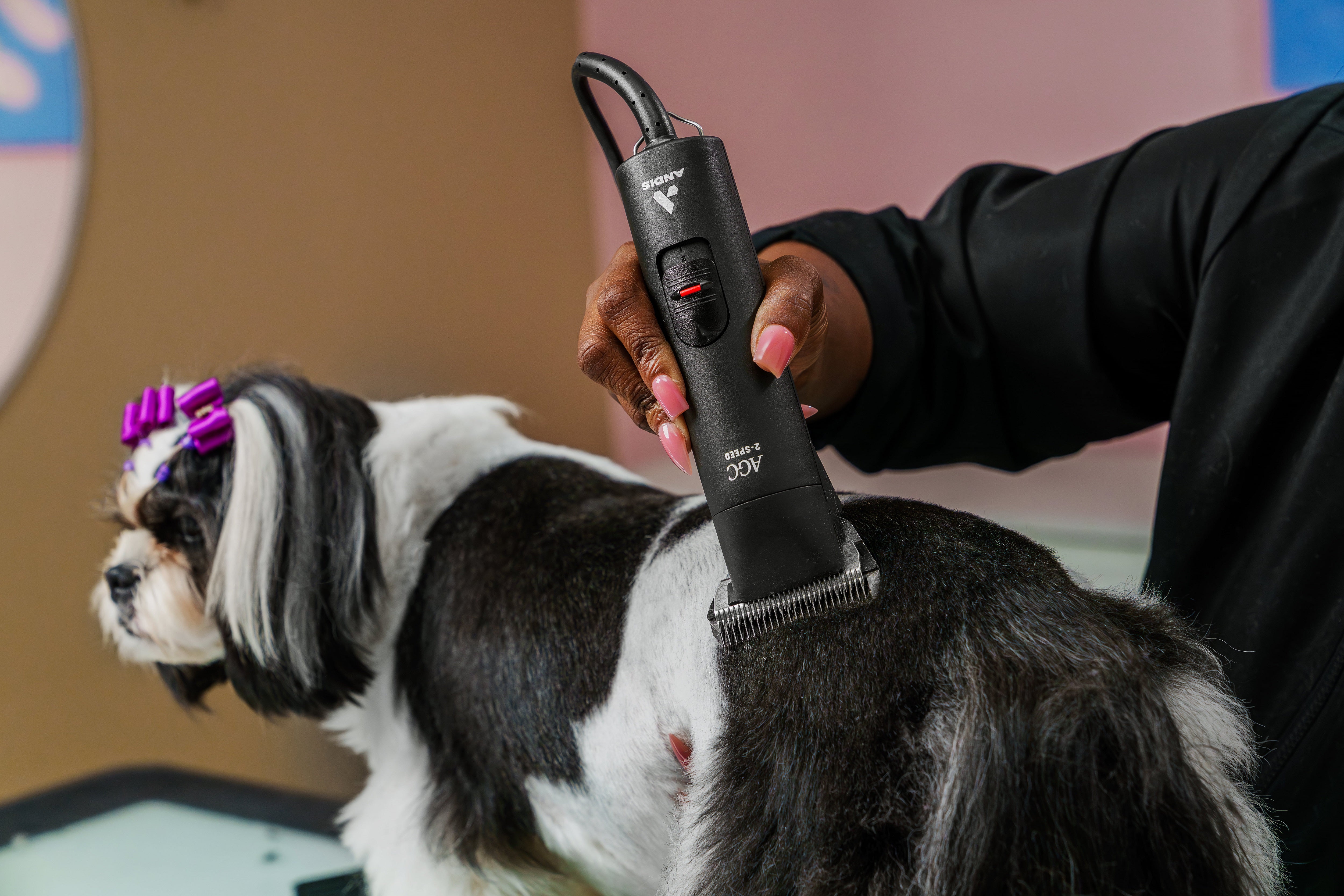 Andis Super 2-Speed Clipper with M-Force (Black)