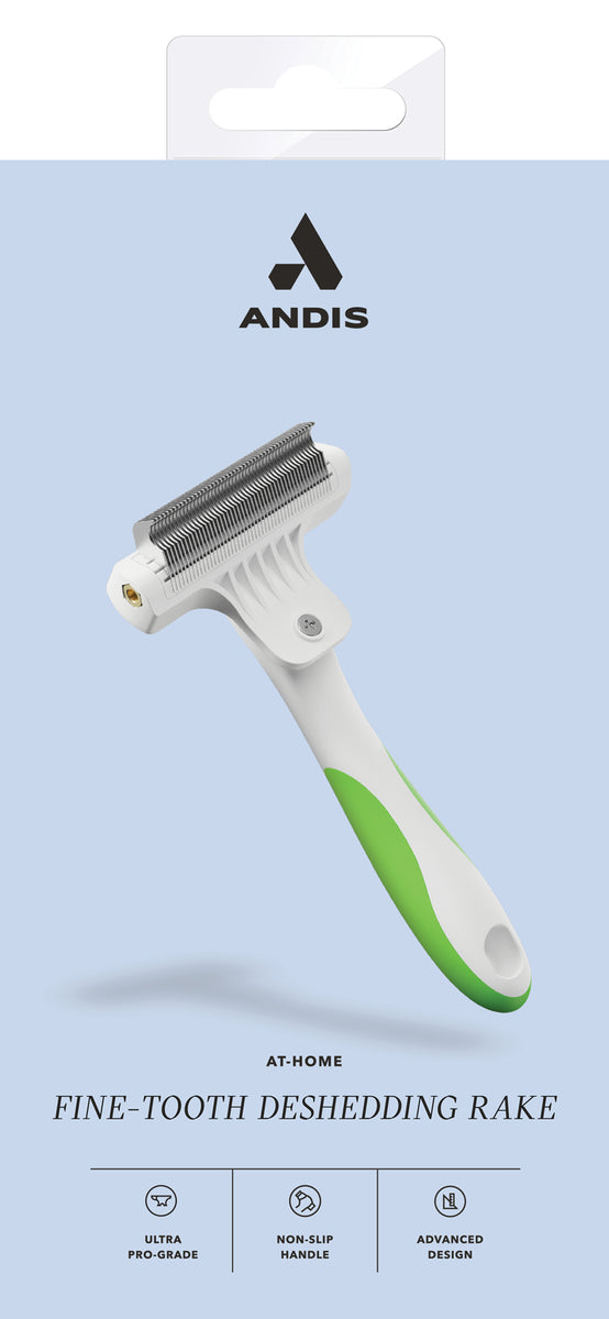 Andis 3" Fine Tooth Deshedding Rake - VBL