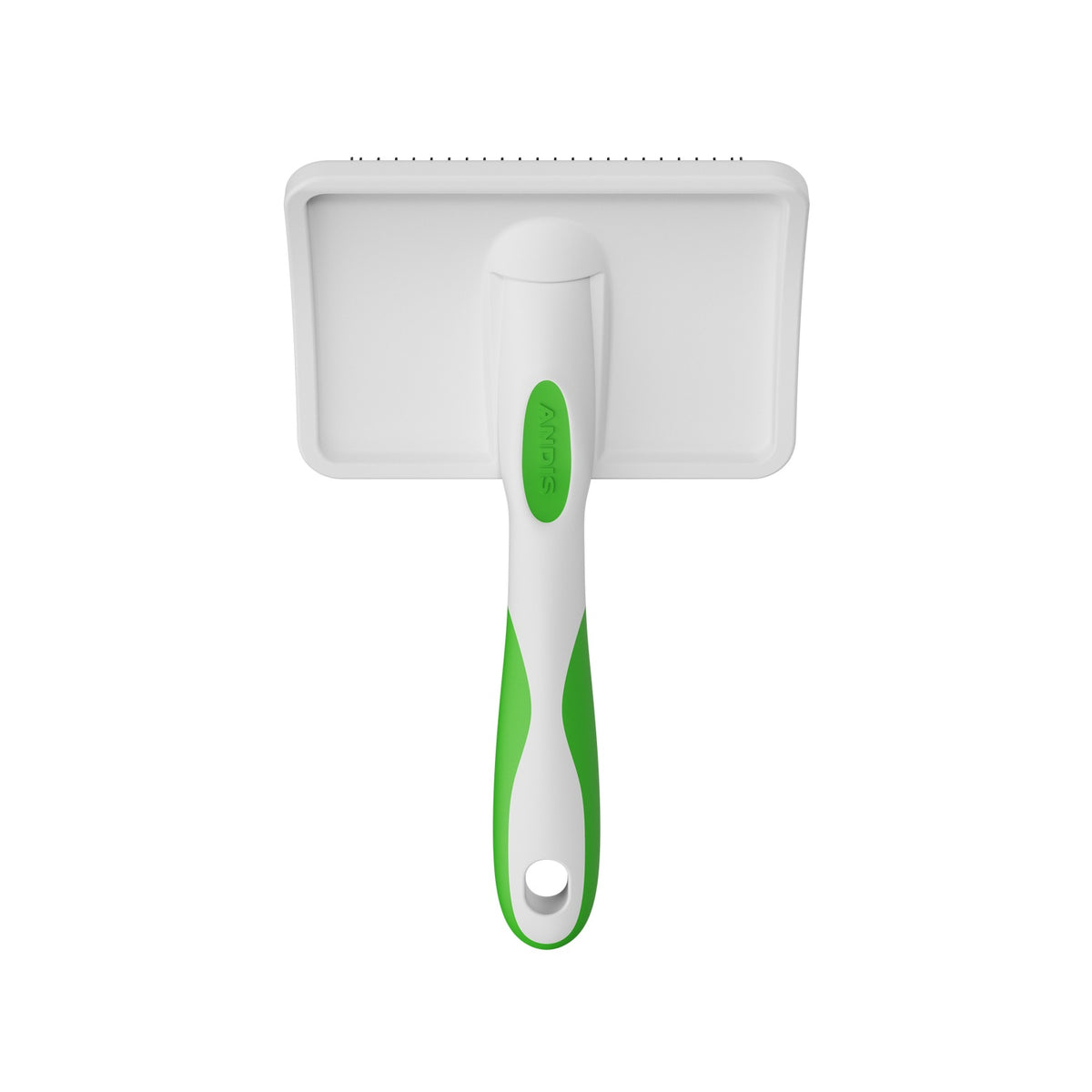 Andis Large Firm Slicker Brush - Green/White - VBL