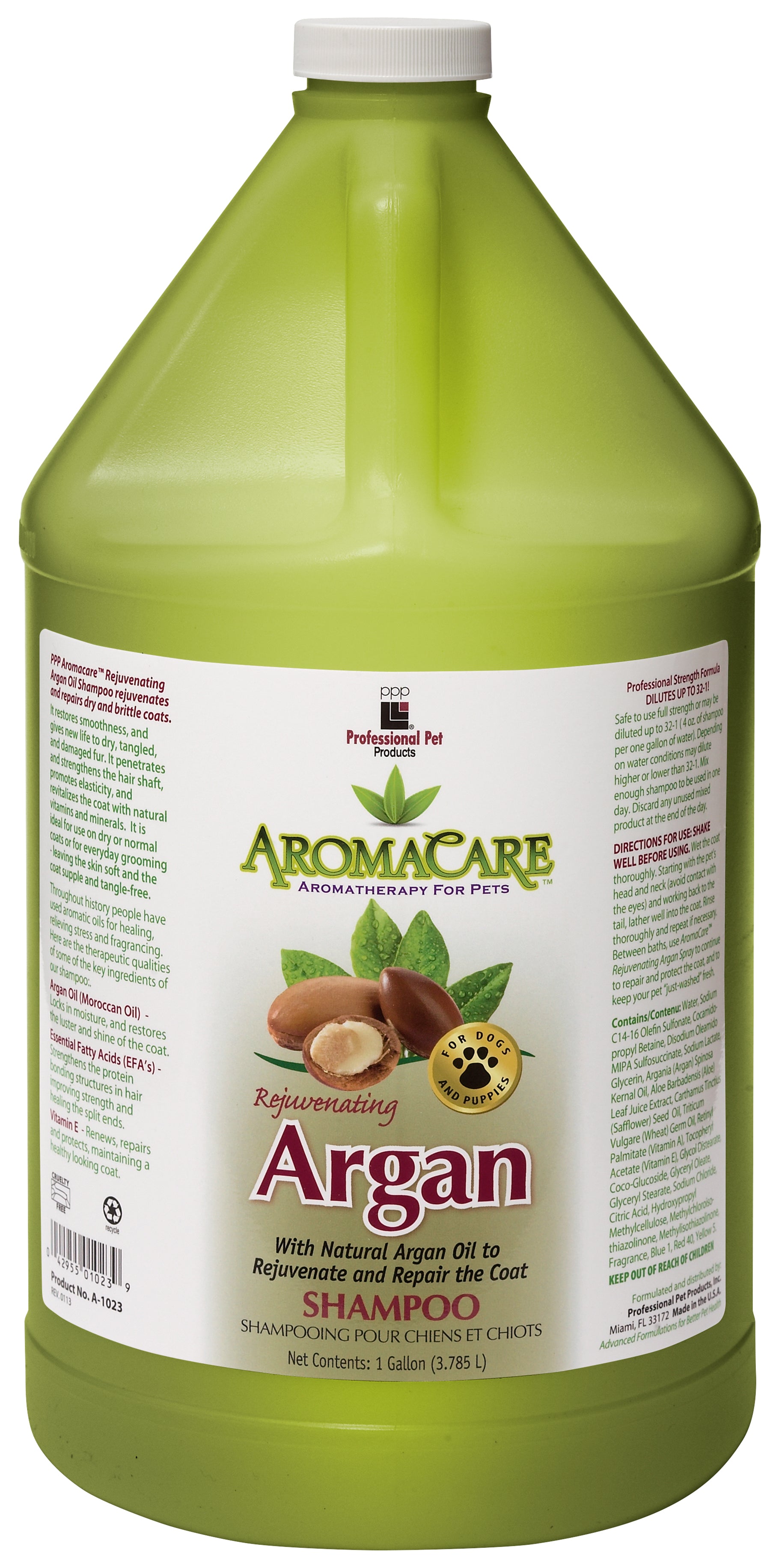 PPP AromaCare™ Rejuvenating Argan Shampoo, 1 gal. (3.785 L) Dilutes 32-1
