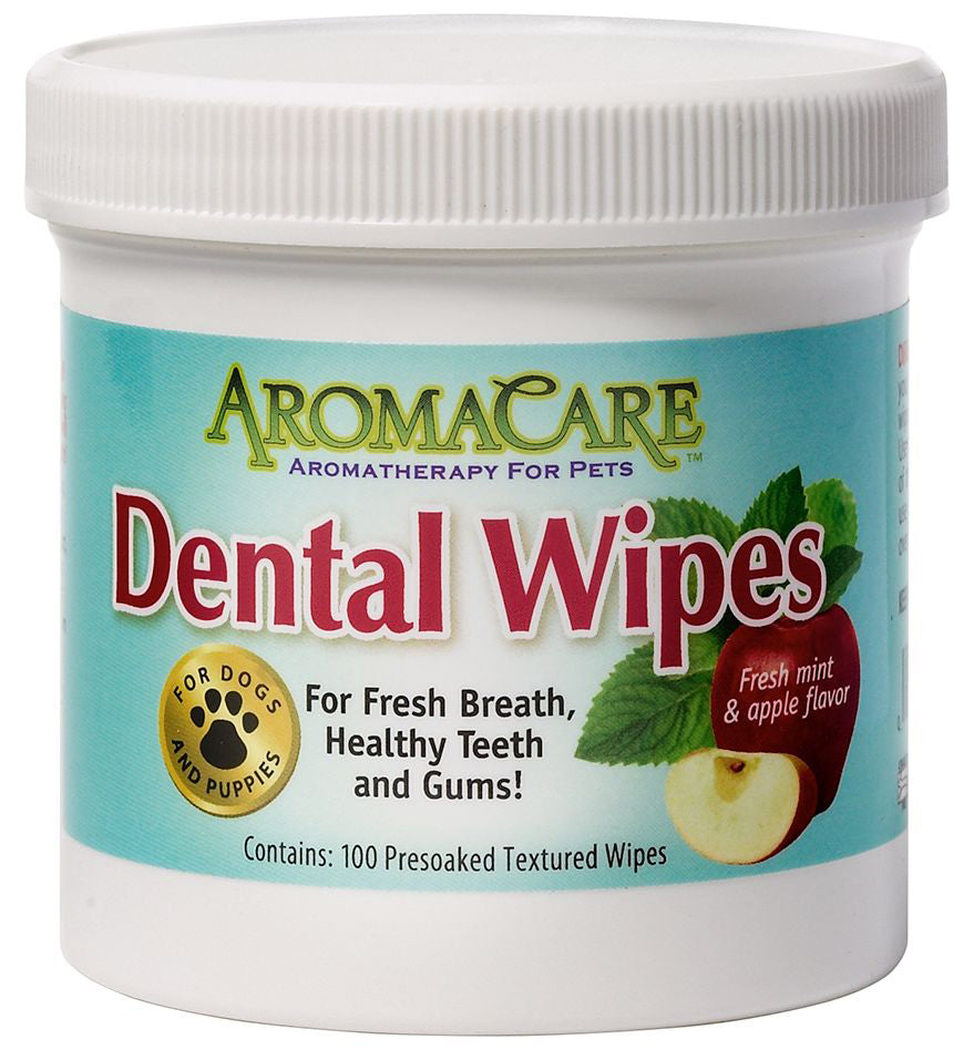 AromaCare Dental Wipes, 100 Count