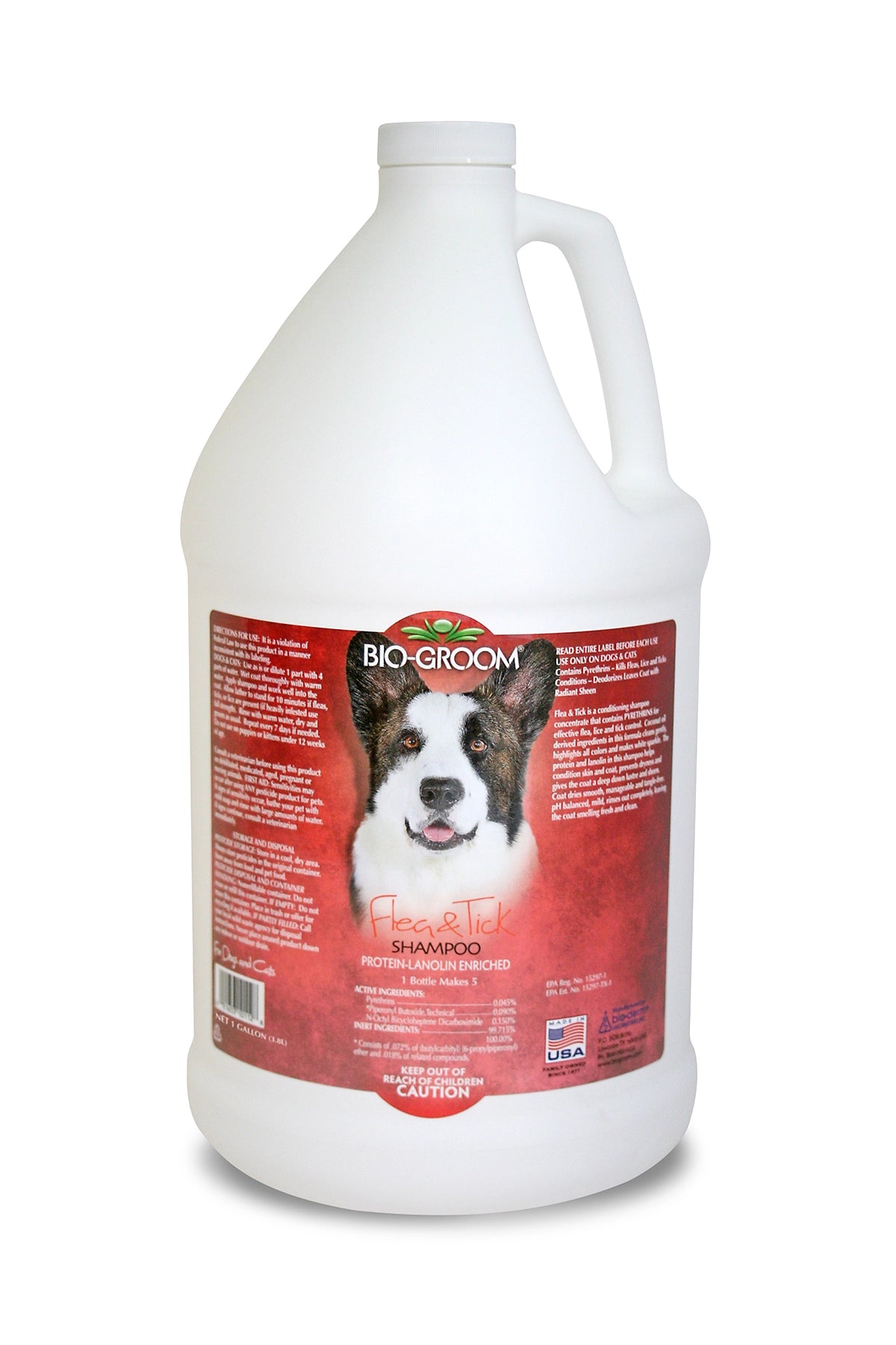 Bio-Groom Flea & Tick Shampoo Gallon