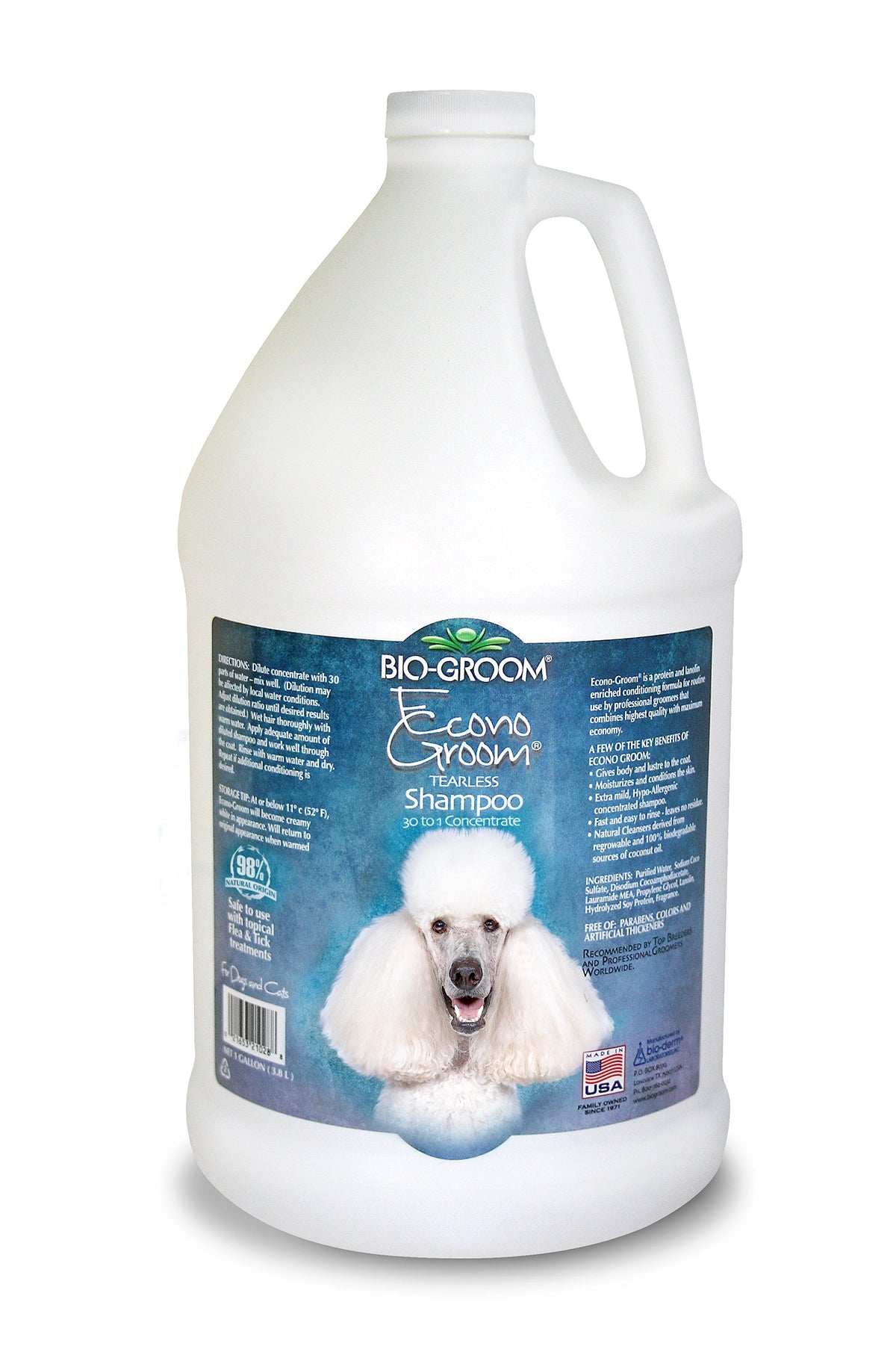 Bio-Groom Econo Groom Shampoo Gallon