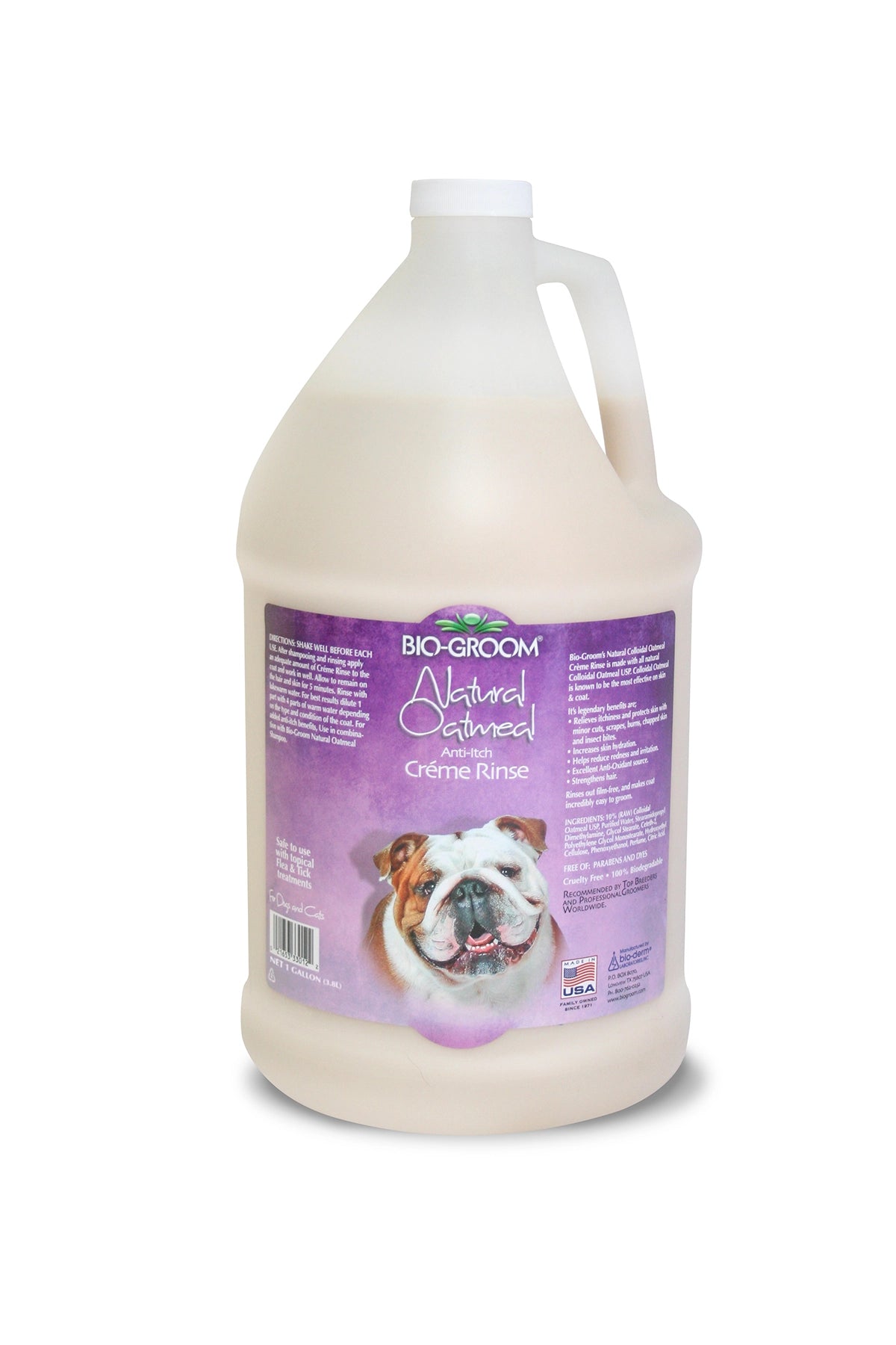 Bio-Groom Natural Oatmeal Crème Rinse Gallon