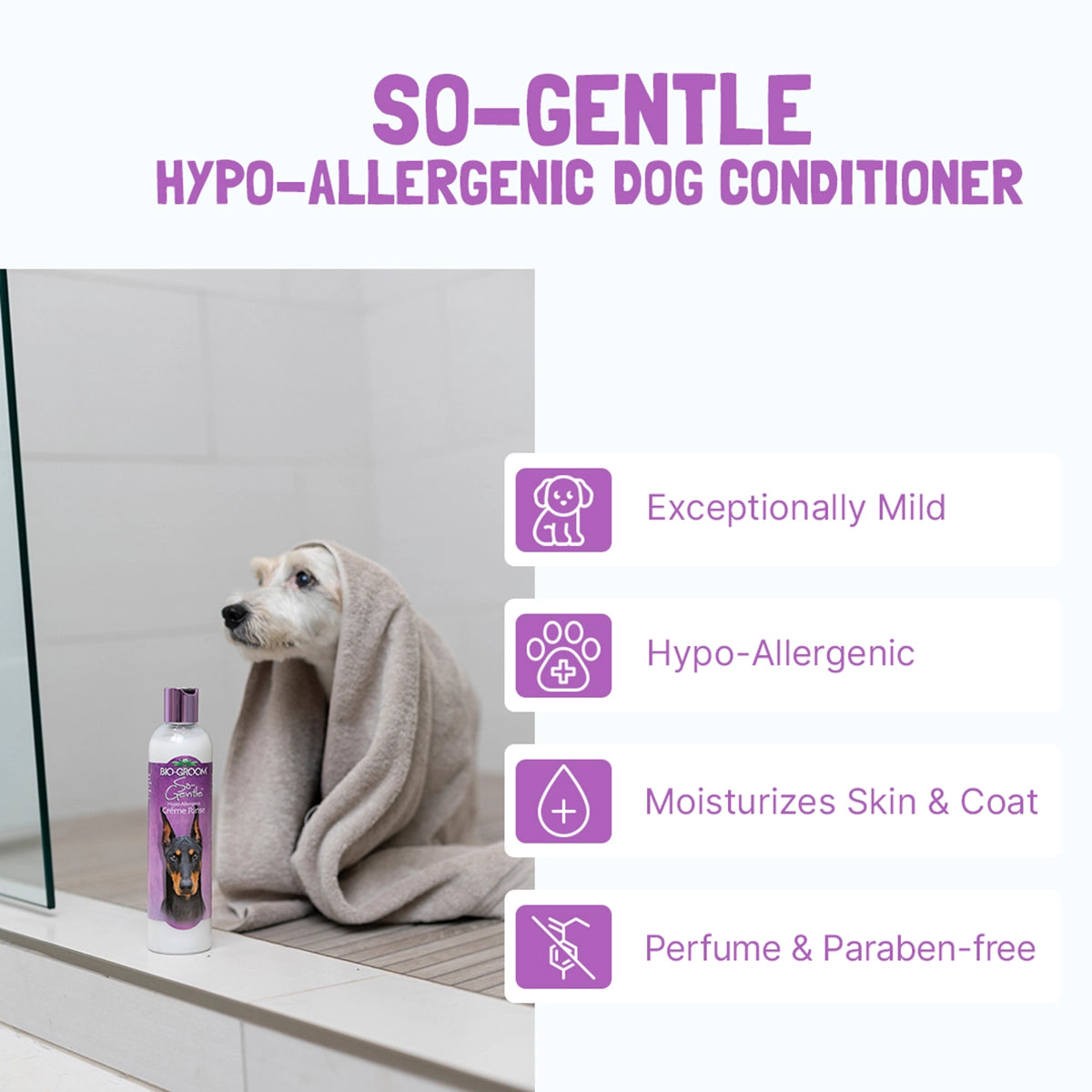 Bio-Groom So-Gentle Crème Rinse 12oz