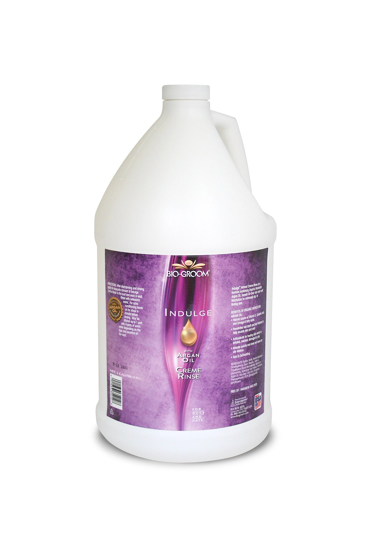 Bio-Groom Indulge Crème Rinse Gallon