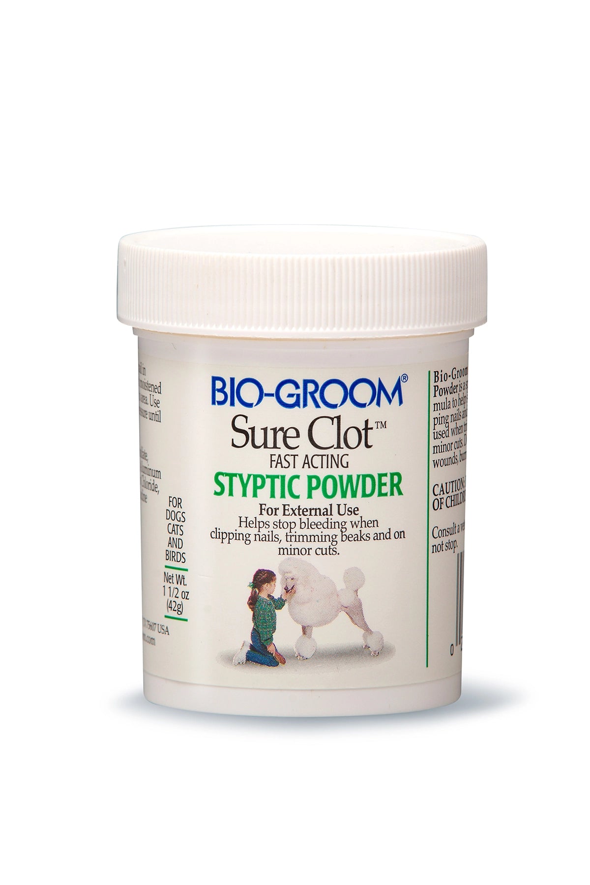 Bio-Groom Sure Clot Styptic Powder 1.5oz