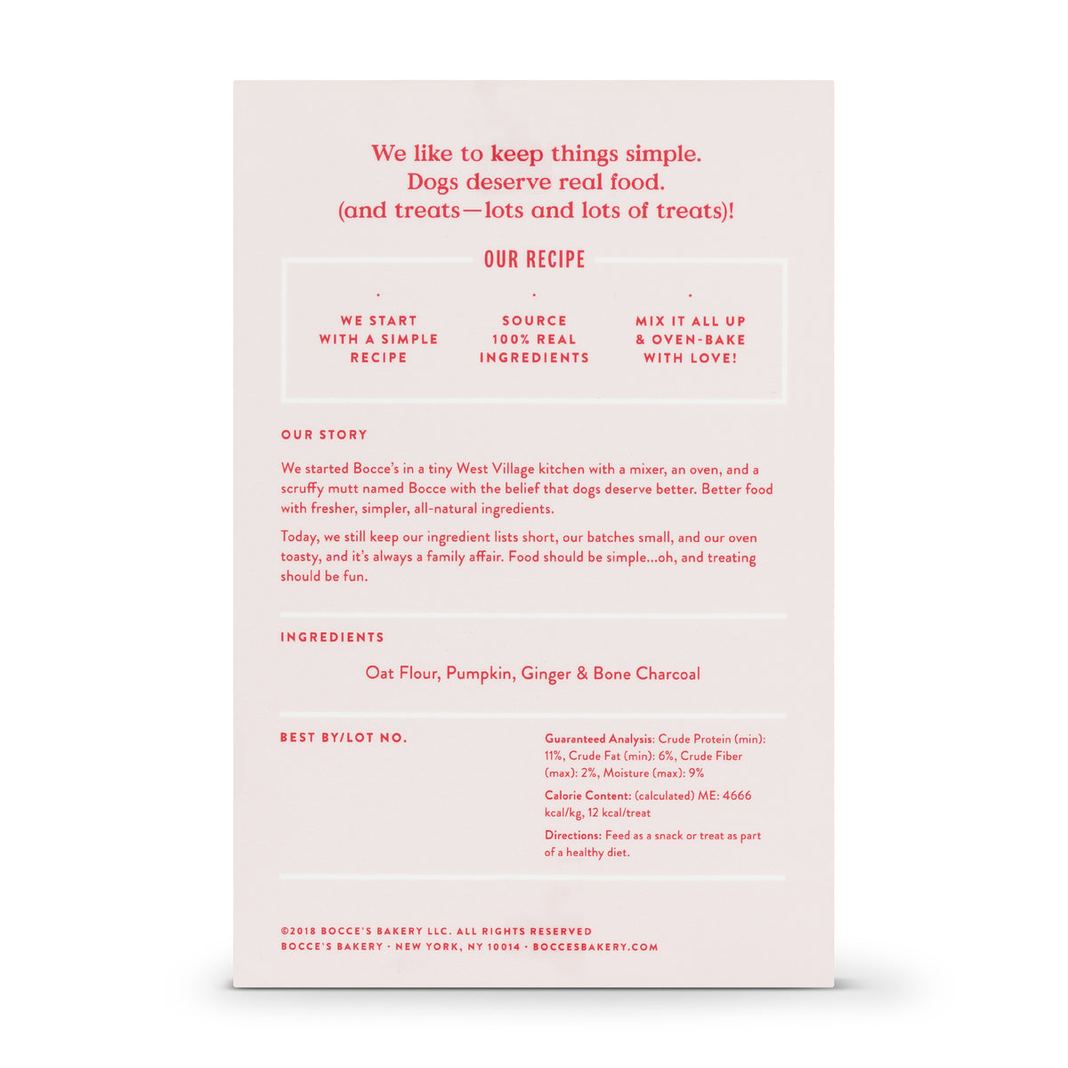 Bocce's Bakery Belly Functional Biscuit Boxes Dog Treats 12oz