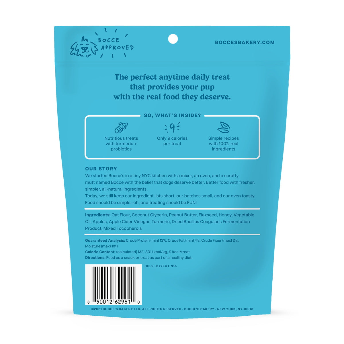 Bocce's Bakery Dailies Super Shield Soft & Chewy Dog Treats 6oz