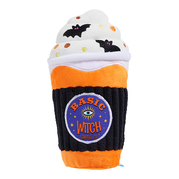 BARK Spooky Boo Brew Plush Dog Toy