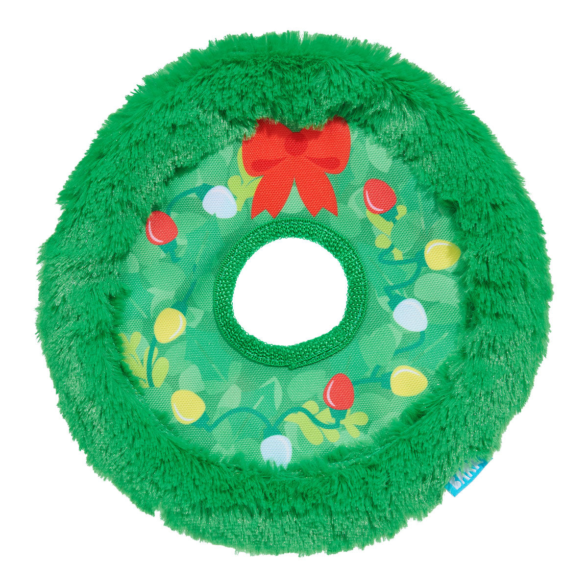 BARK Get Lit Wreath Dog Toy