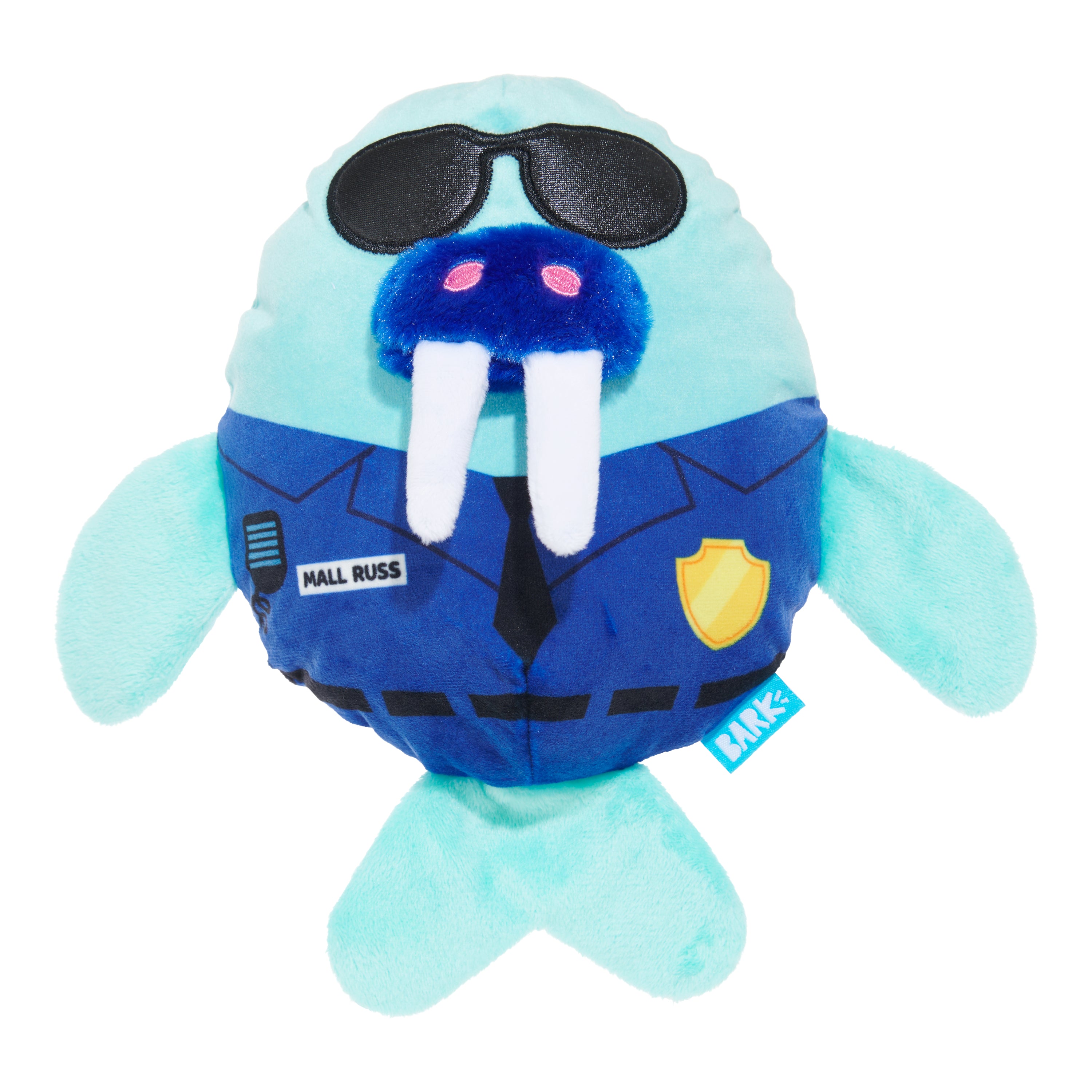 BARK Mall Russ Security Plush Dog Toy