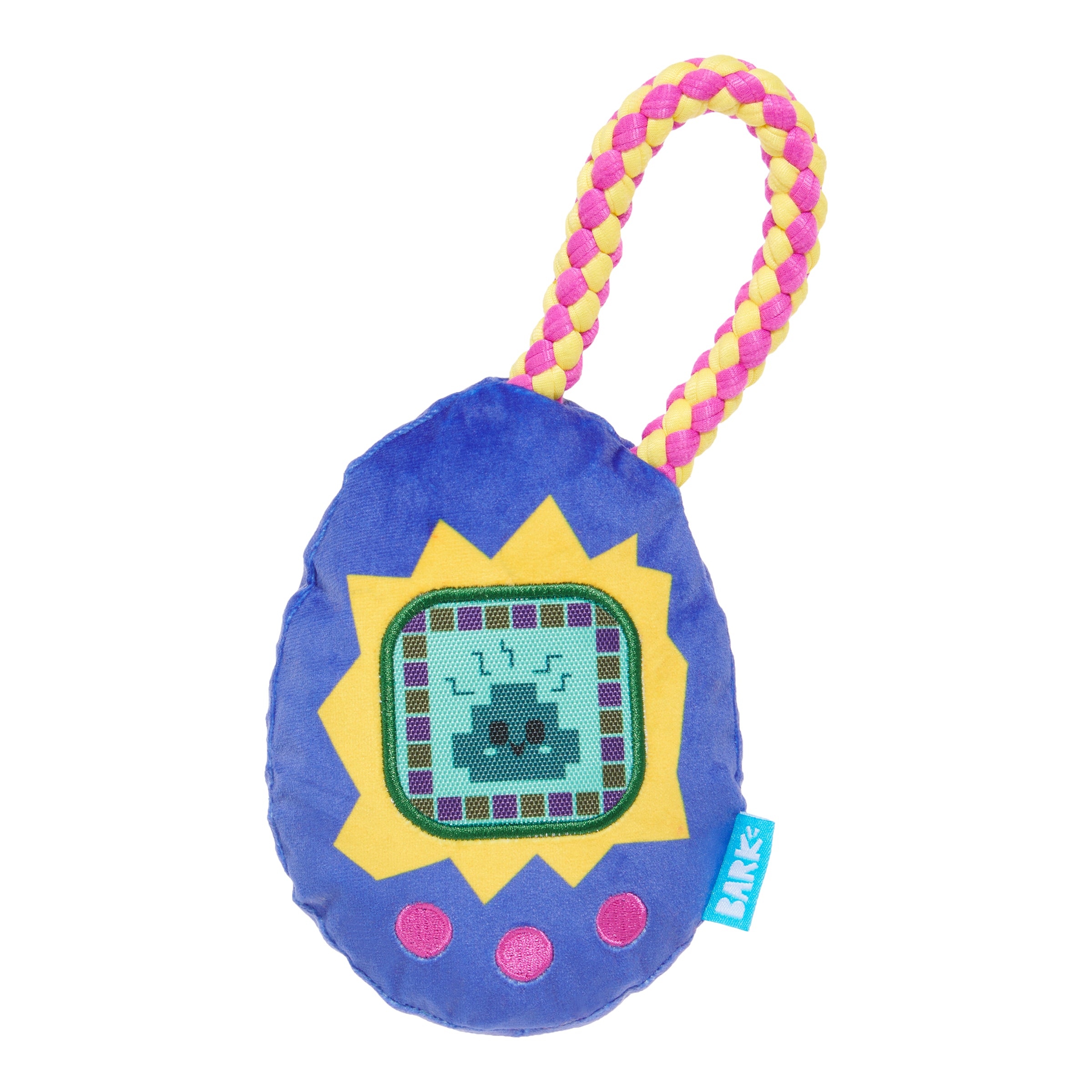 BARK Gnawmagotchi Plush Dog Toy