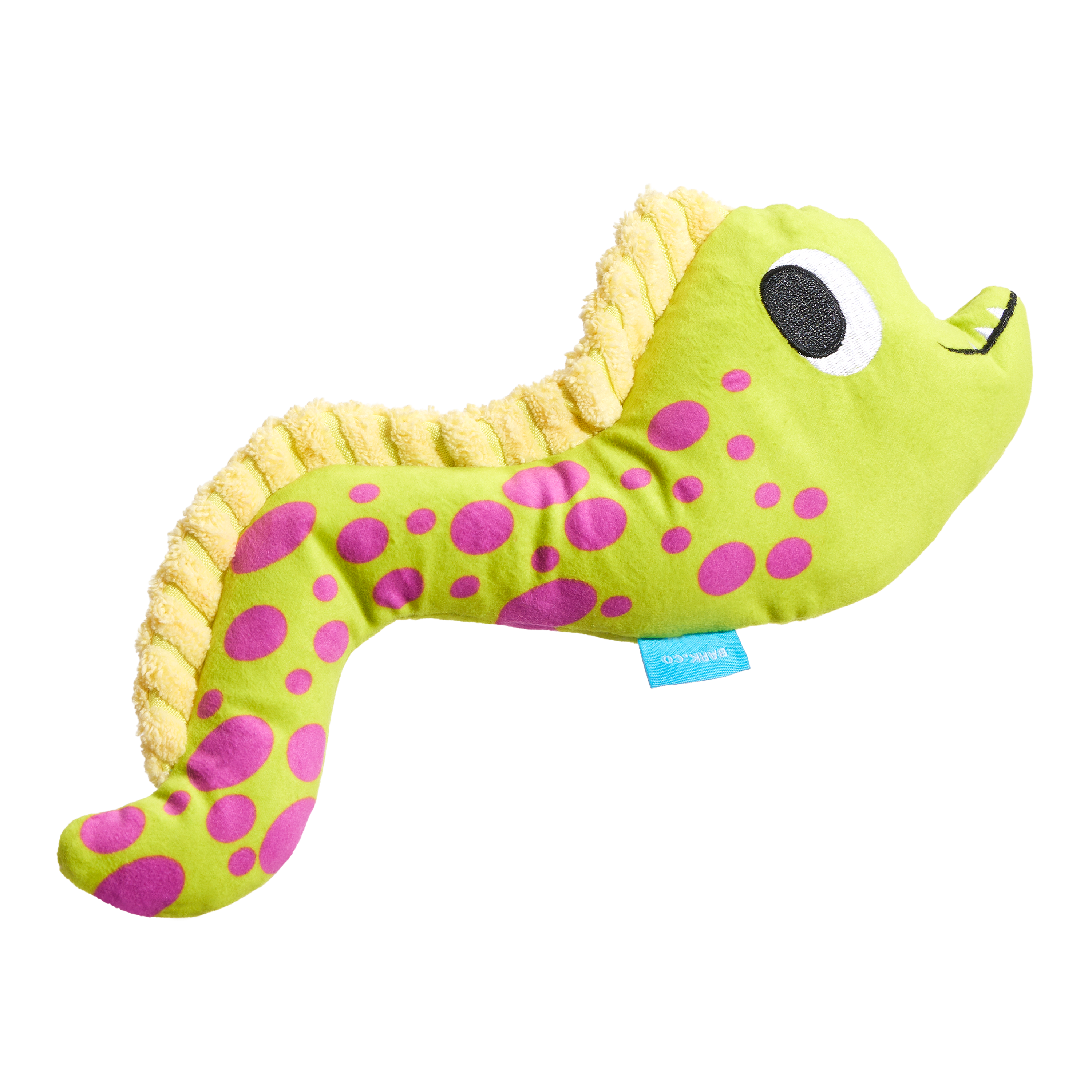 BARK Maury Eel Plush Dog Toy