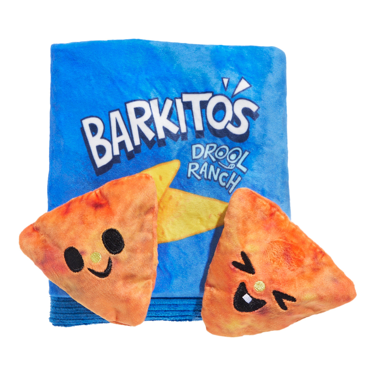 BARK Drool Ranch Chips Plush Dog Toy XS/S