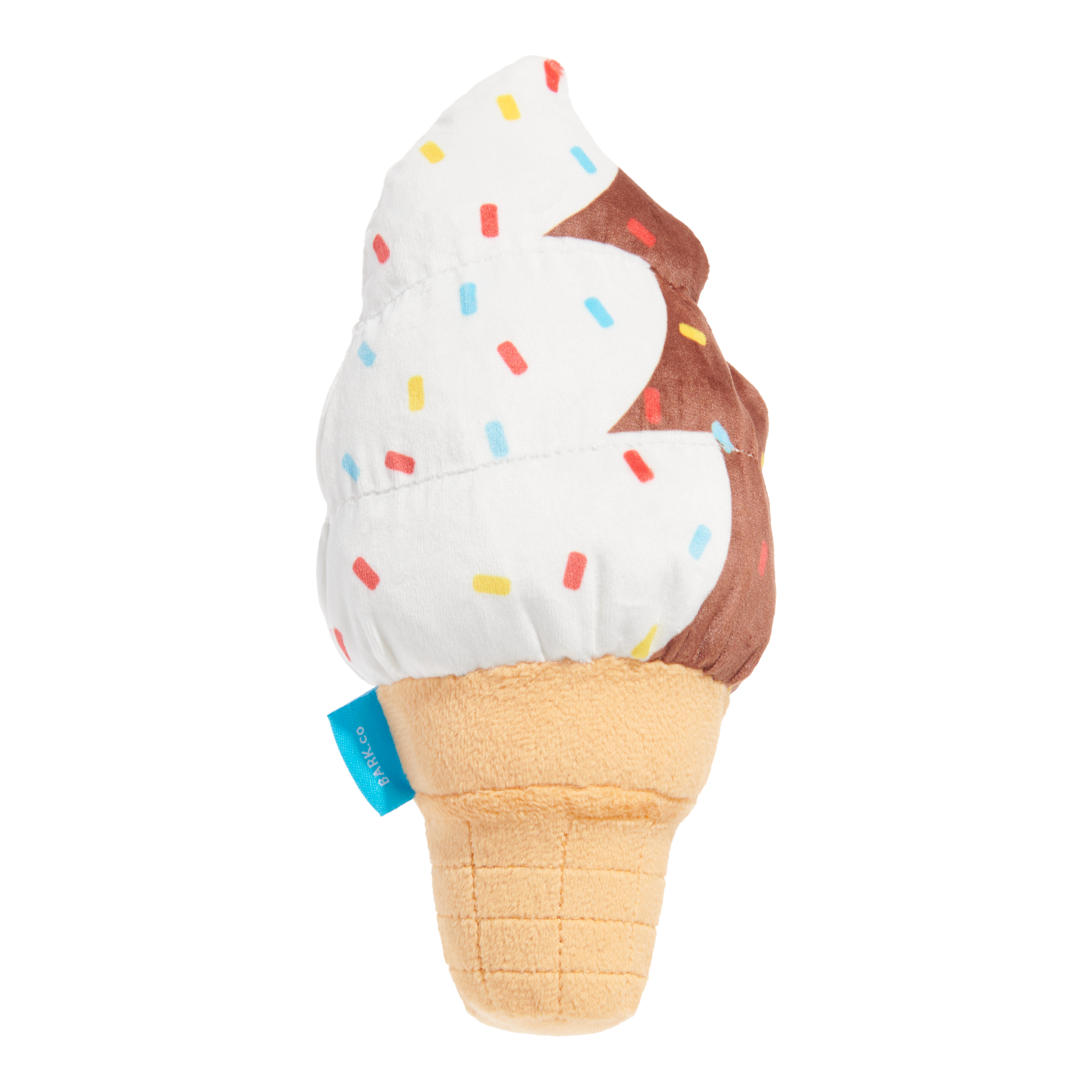 BARK Ice Cream Carn Plush Dog Toy