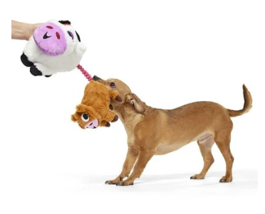 BARK Bertha the Cow Dog Plush Toy