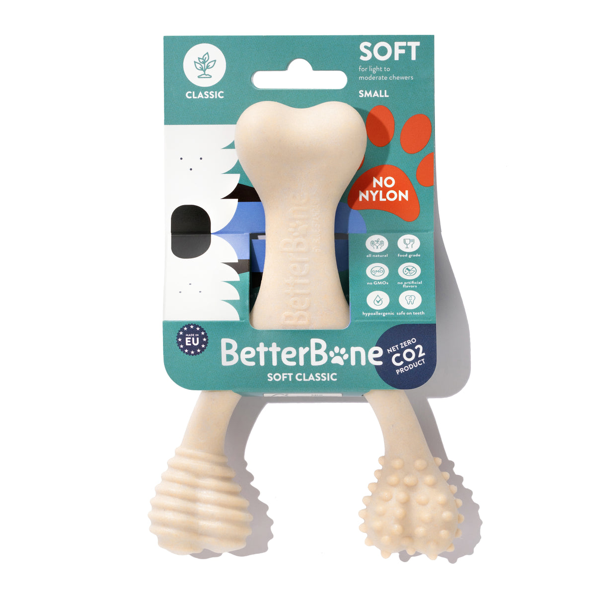 BetterBone Soft Classic Dog Chew Toy Small