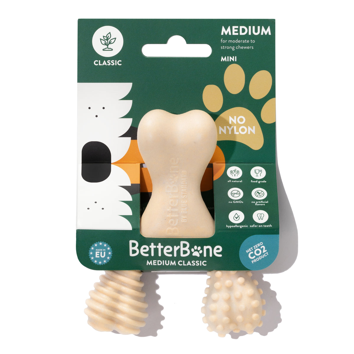 BetterBone Medium Classic Dog Chew Toy Mini