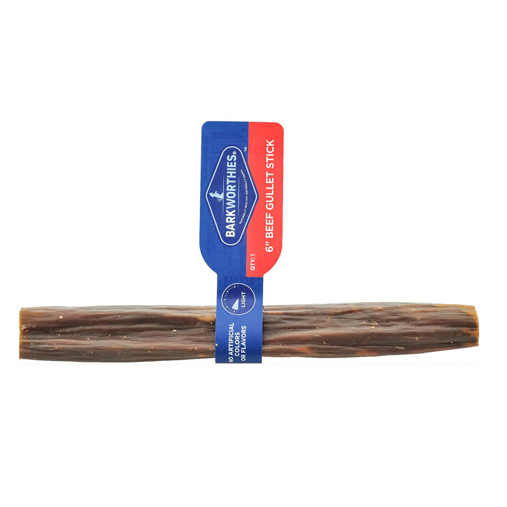 Barkworthies Beef Gullet - Sticks - 6'' (Case 75)