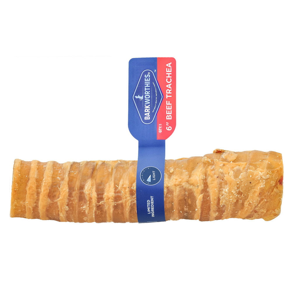 Barkworthies Beef Trachea - 6'' (Case 12)