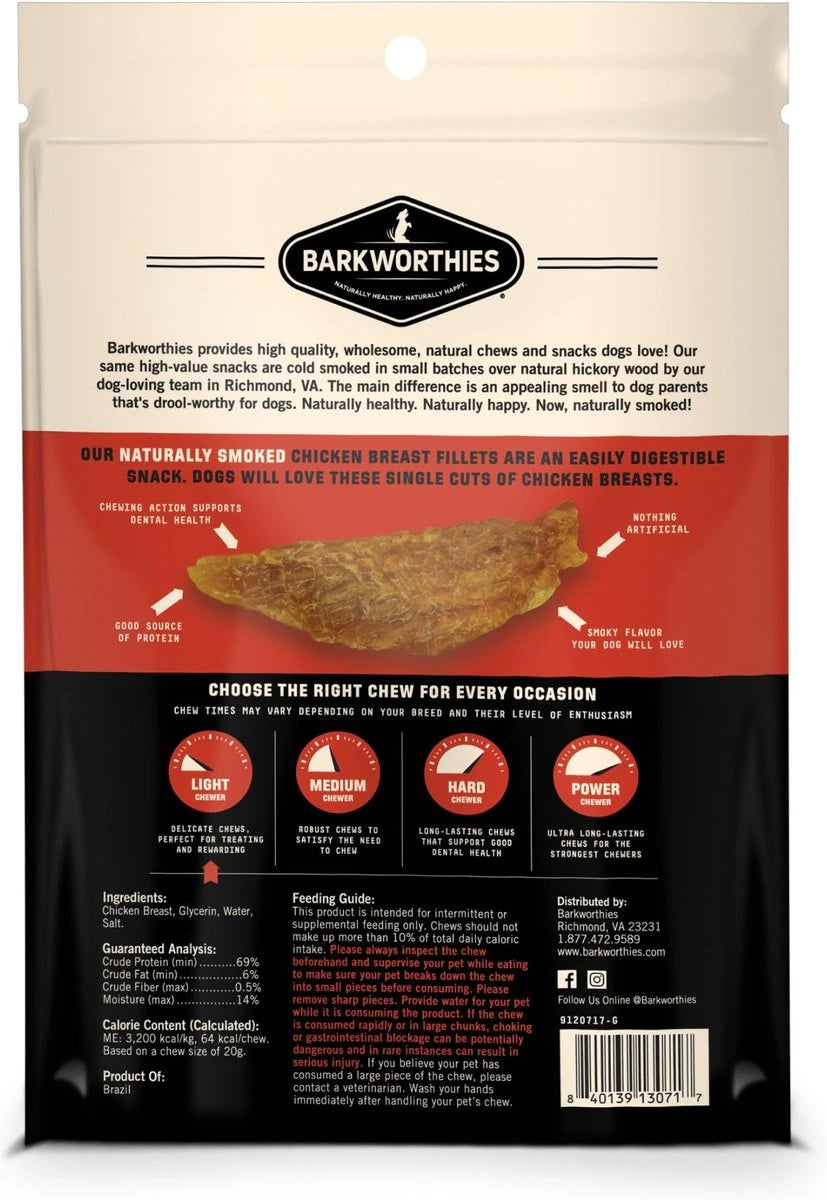 Barkworthies Smoked Chicken Fillet 4oz