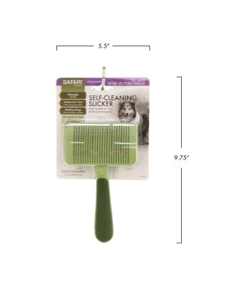 Safari by Coastal Dog Self-Cleaning Slicker Brush - MD