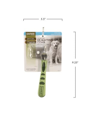Safari by Coastal Dog De-Matting Comb