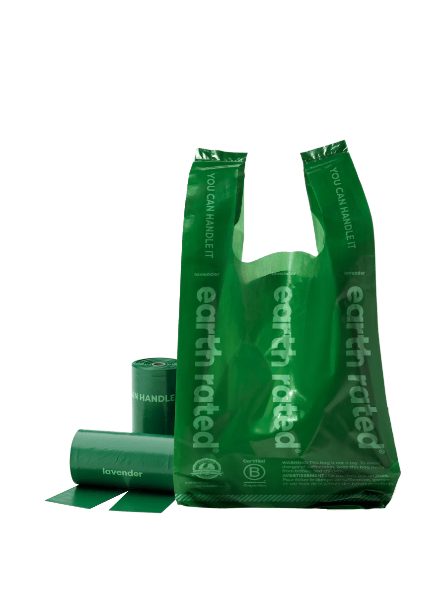 Earth Rated 120ct Handle bags on Refill Rolls - Lavender