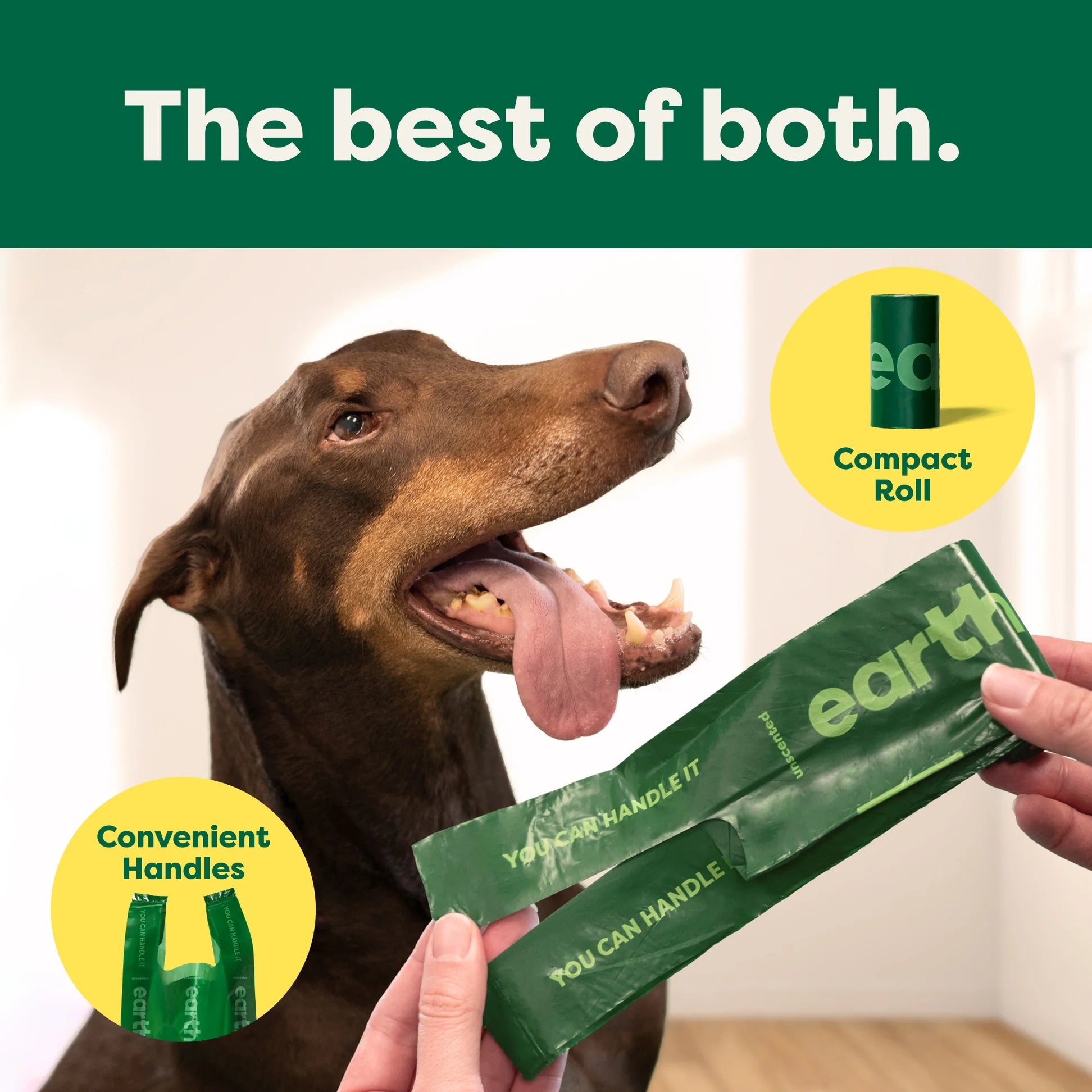 Earth Rated 120ct Handle bags on Refill Rolls - Lavender