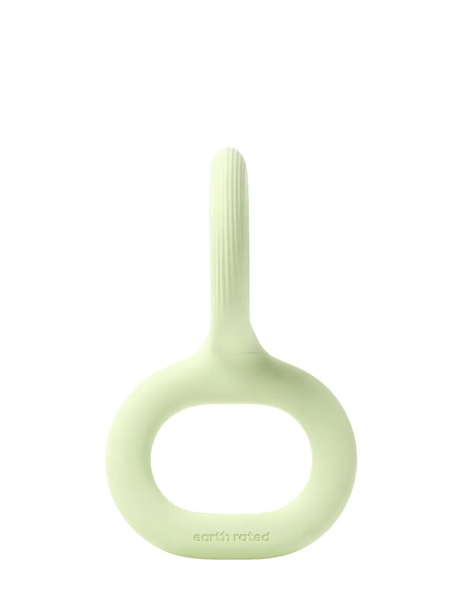 Earth Rated Rubber Tug Dog Toy Green Large