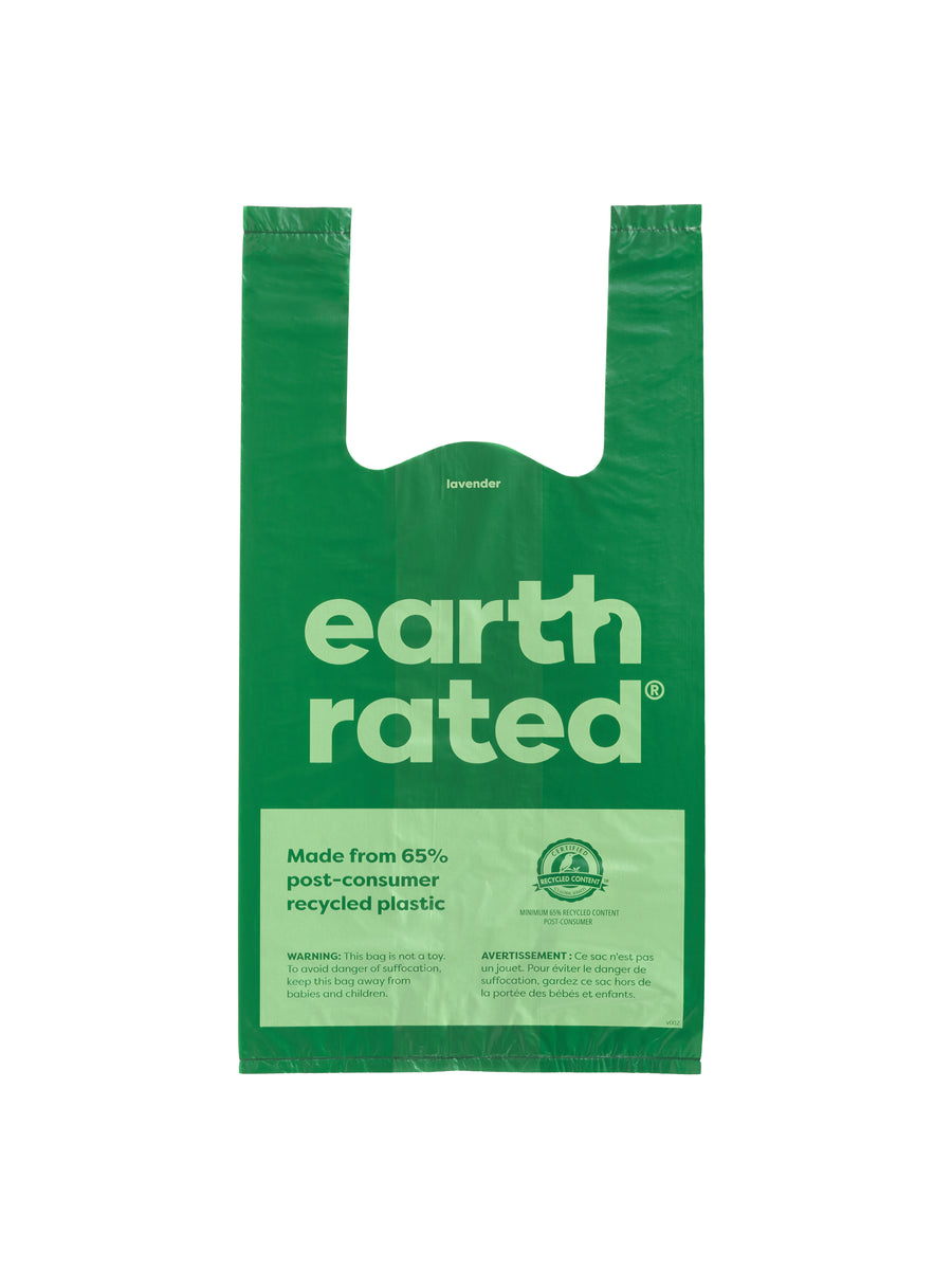 Earth Rated Lavender Easy-Tie Poop Bags 120ct