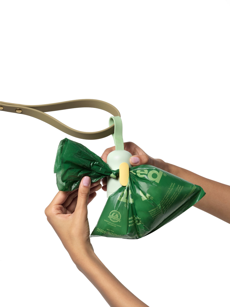 Earth Rated Poop Bag Dispenser with Unscented 15 Bags (Case of 12)