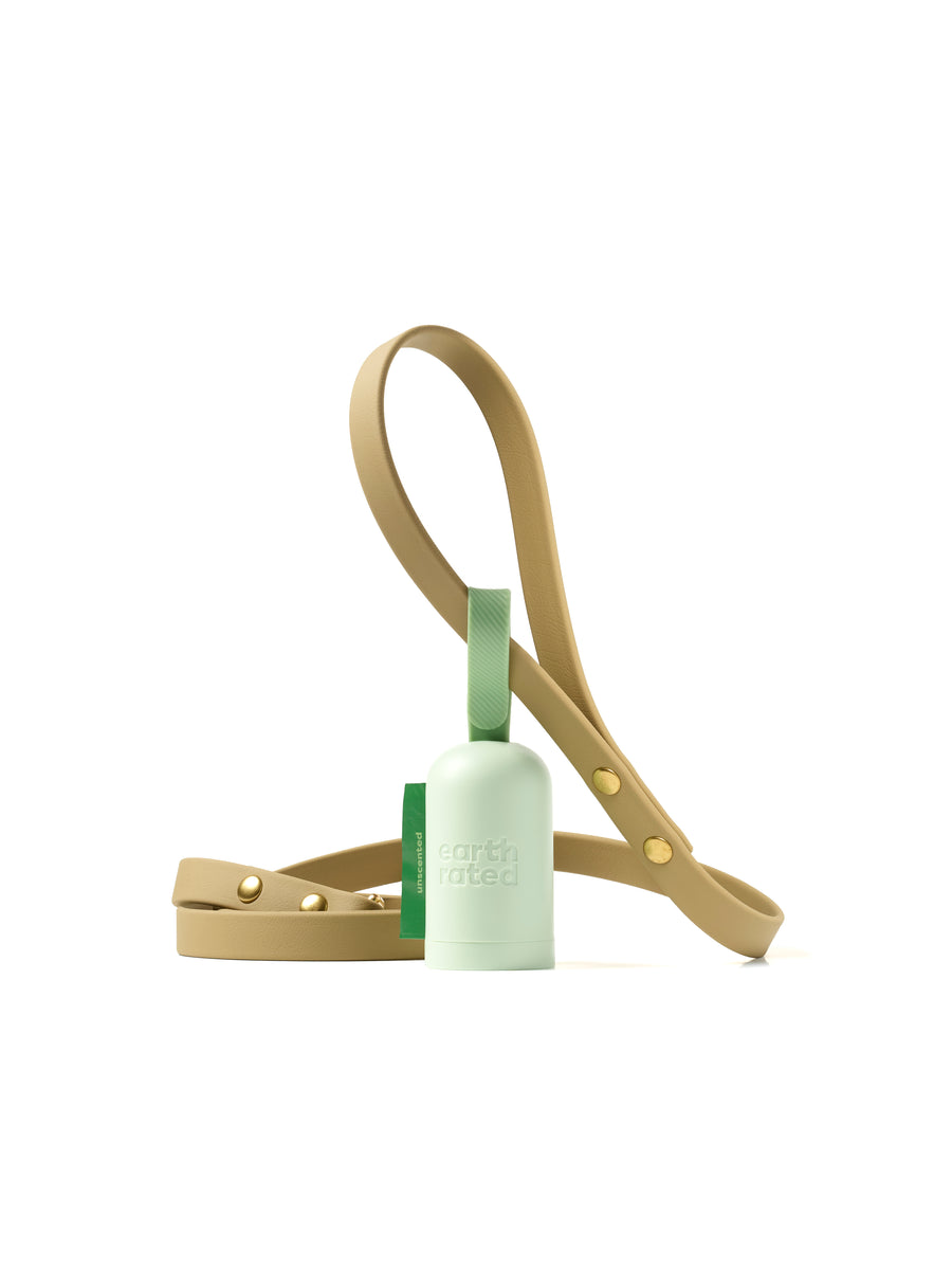 Earth Rated Poop Bag Dispenser with Unscented 15 Bags (Case of 12)