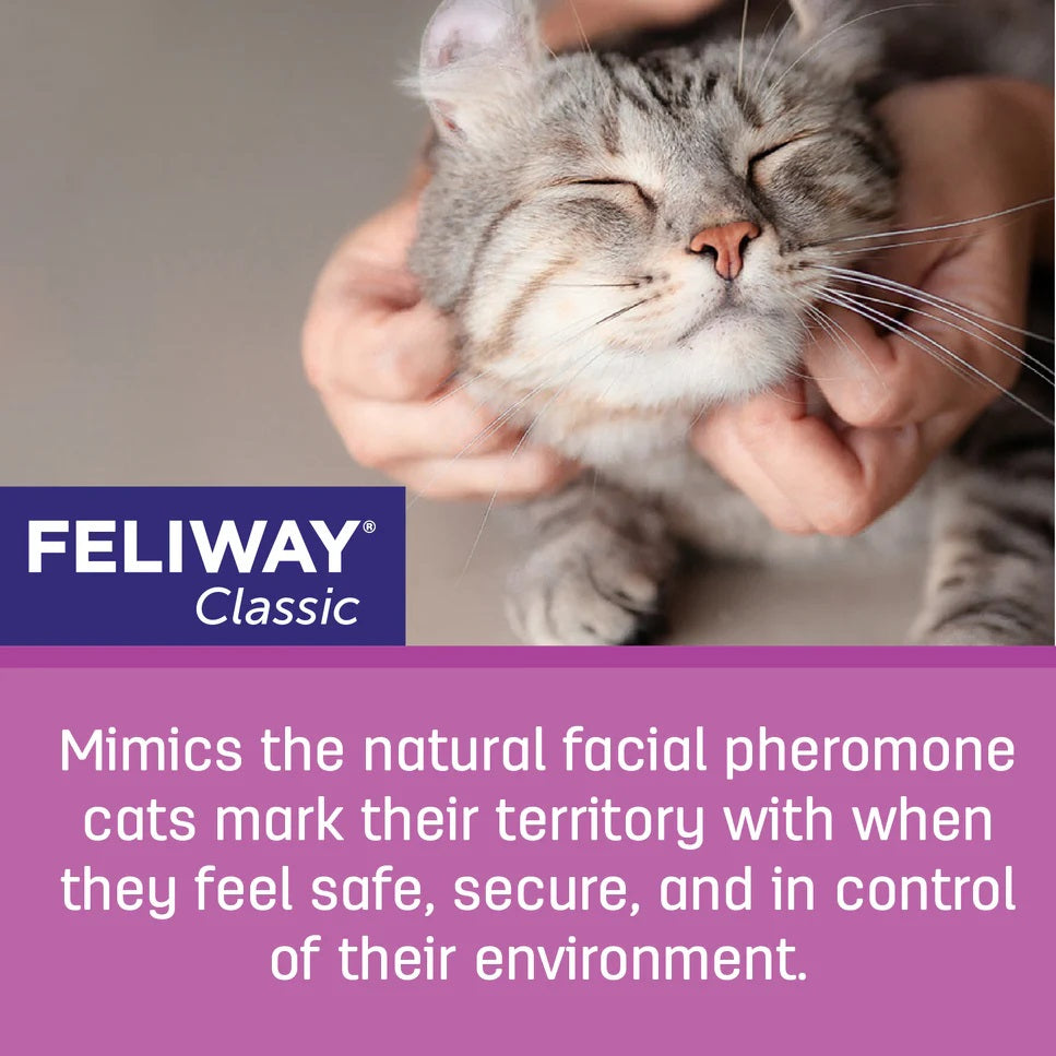 Feliway Classic Cat Calming Pheromone 30 Day Refill