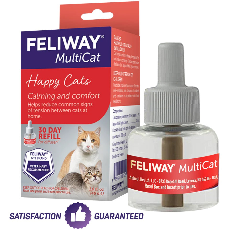 Feliway MultiCat Calming Pheromone 30 Day Refill