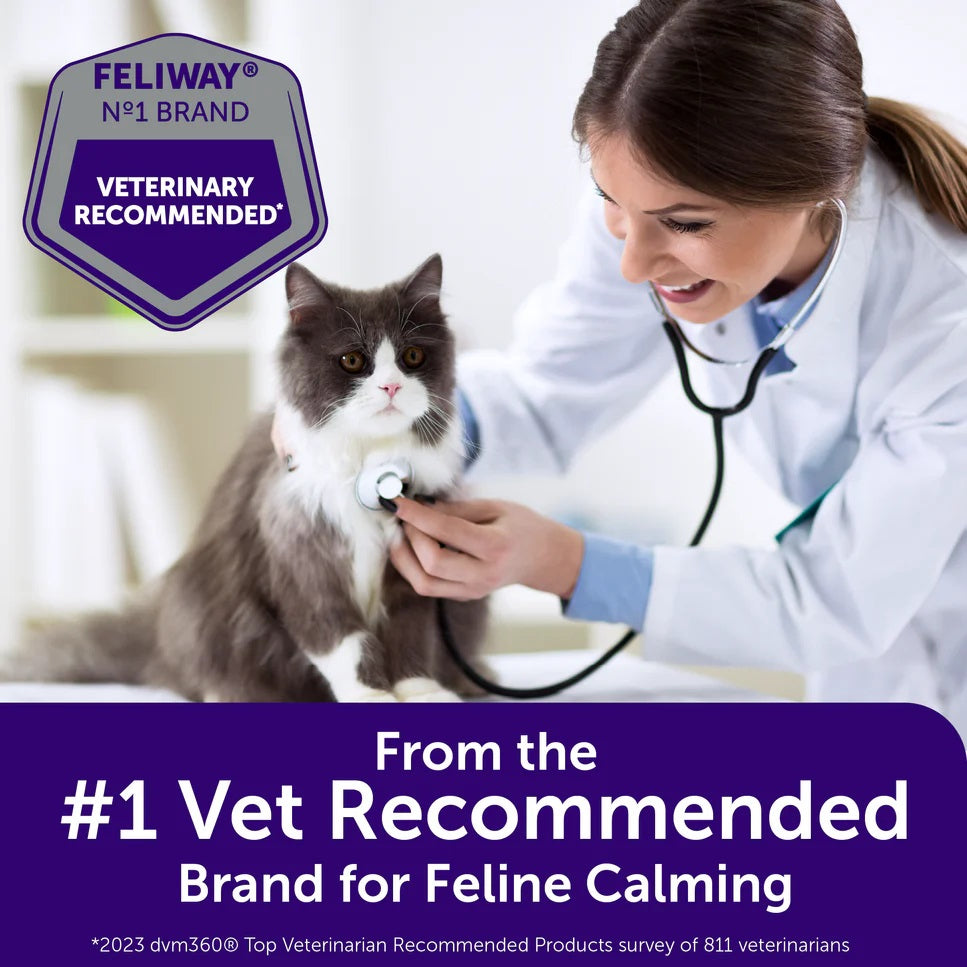 Feliway Optimum Enhanced Calming Pheromone 30-day Refill