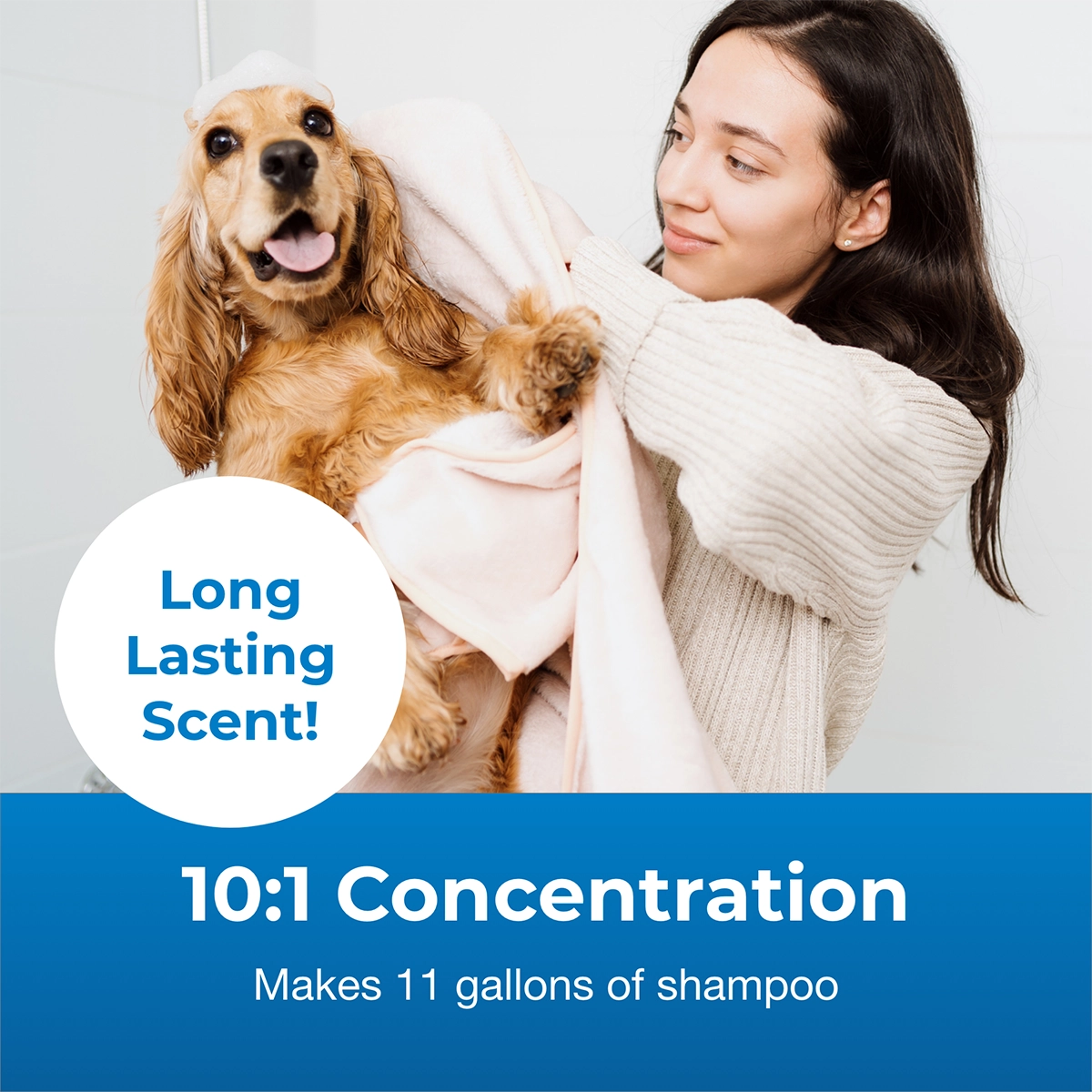 Fresh 'n Clean Oatmeal ’n Baking Soda Shampoo, Tropical Scent, Concentrated 10:1