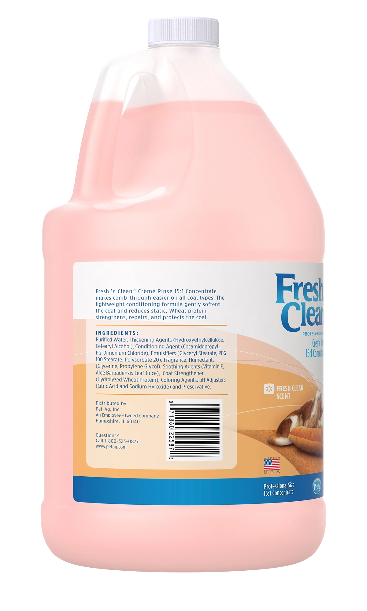 Fresh 'n Clean Creme Rinse 15:1 Concentrate, Classic Fresh Scent