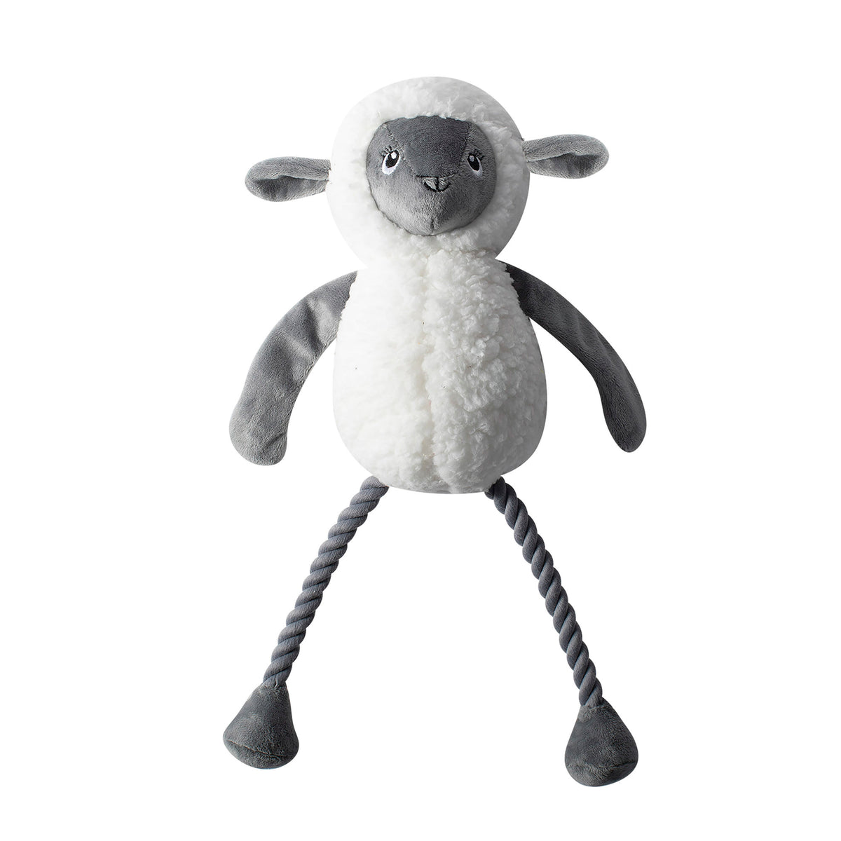 PetShop by Fringe Studio Little Lamby Plush Dog Toy