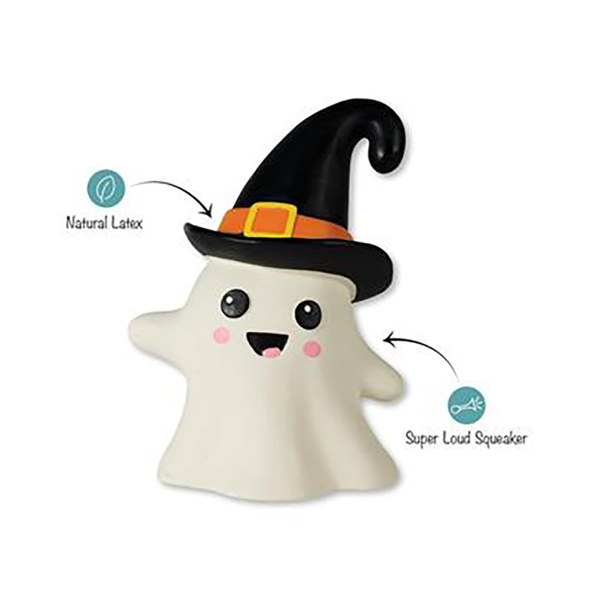 PetShop by Fringe Studio One Wicked Ghost Dog Chew Toy