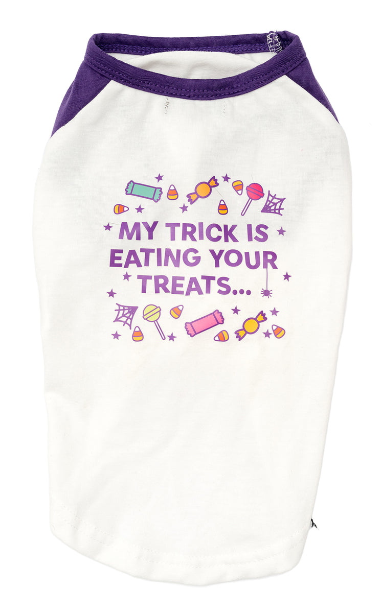 FuzzYard TShirt My Trick Is Eating Your Treats 1