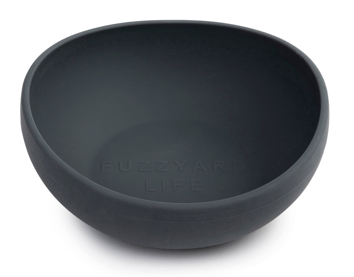 FuzzYard Life Silicone Bowl Slate Grey S