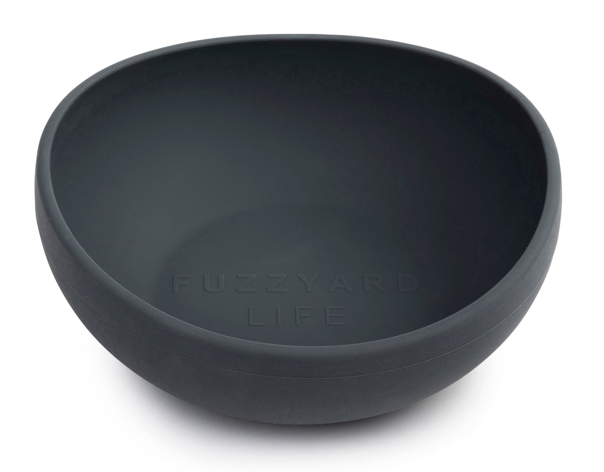 FuzzYard Life Silicone Bowl Slate Grey L