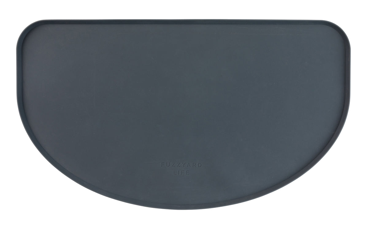 FuzzYard Life Silicone Feeding Mat Slate Grey